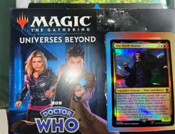 MTG UNIVERSES BEYOND: DOCTOR WHO - TIMEY-WIMEY COMMANDER DECK NEW SEALED 195166228815 - Image 1