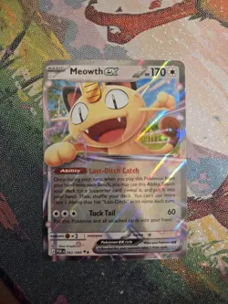Pokemon TCG Meowth ex 062/088 Perfect Order - Near Mint - Image 1
