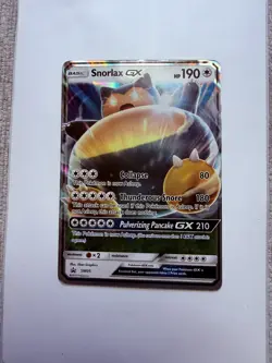Snorlax GX SM05 Sun And Moon Black Star Promos 2016 Pokemon TCG NM - Image 1