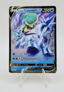 Ice Rider Calyrex V 045/198 Chilling Reign 2021 Pokemon Card - Image 1