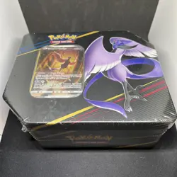 Pokemon Crown Zenith Tin Galarian Articuno 60ct Card Dividers Metal 2023 - Image 3