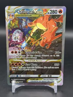 Pokemon TCG Charizard VStar SWSH262 Black Star Promo English NM - Image 1