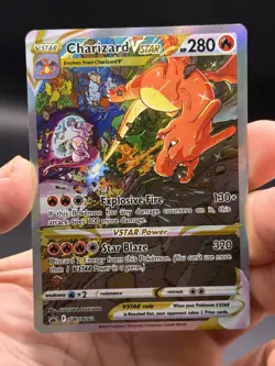 Pokemon TCG Charizard VStar SWSH262 Black Star Promo English NM - Image 3