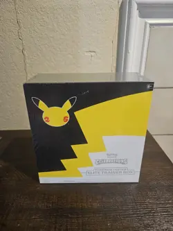 Pokemon TCG: 25th Anniversary Celebrations Pokemon Center Elite Trainer Box Mint 820650809439 - Image 1