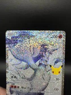 Pokemon TCG Reshiram 113/114 Celebrations: Classic Collection Holo | LP - Image 3