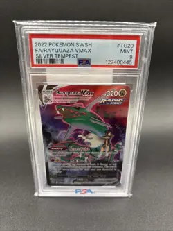 Rayquaza VMAX TG20/TG30 Silver Tempest Trainer Gallery Pokemon English PSA 9 - Image 1