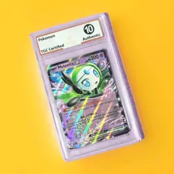 2025 Pokemon Meloetta ex 044/086 Sv: Black Bolt Holo PSA 10 - Image 1