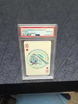 GEM MINT Pokemon: Phione 10 Of Diamonds Rare 2009 Pokemon Platinum P/C-PSA -C102 - Image 4
