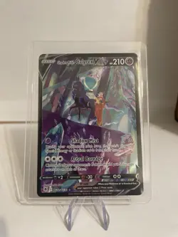 Pokemon Shadow Rider Calyrex V Ultra Rare Full Art Holo Swsh10 TG17/TG30 EN - Image 2