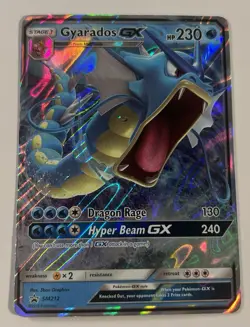 SM Promos #SM212 Gyarados GX LP Pokemon - Image 1
