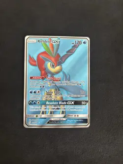 Keldeo GX (Full Art) 219/236 Sm-Unified Minds Holo Pokemon TCG - NM/LP - Image 1