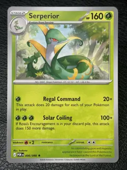 Serperior 006/088 Prerelease Exclusive Non Holo - Pokemon TCG: Perfect Order NM - Image 2