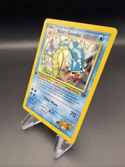 Misty's Gyarados - 1st Edition Holo - 13/132 Gym Challenge - Pokemon TCG - 2000 - Image 3