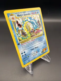 Misty's Gyarados - 1st Edition Holo - 13/132 Gym Challenge - Pokemon TCG - 2000 - Image 4