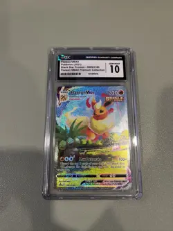 Flareon VMAX Black Star Promo SWSH180 CGC 10 GEM MINT 2021 Pokemon TCG - Image 1