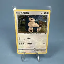 Snorlax 141/192 Comos Holo: Rebel Clash Pokemon TCG Near Mint - Image 1