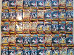Pokemon TCG Lot of 50 Surging Sparks Booster Packs Factory Sealed New - Image 1