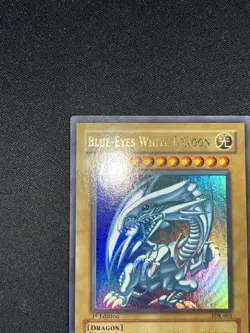 2002 Yugioh Blue Eyes White Dragon SDK-001 Kaiba 1st Edition Yu-Gi-Oh! - Image 3