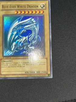 2002 Yugioh Blue Eyes White Dragon SDK-001 Kaiba 1st Edition Yu-Gi-Oh! - Image 5