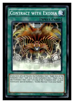 Yu-Gi-Oh! Legendary Decks II Contract with Exodia #LDK2-ENY29 - Image 1