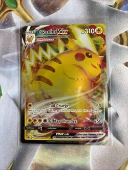 Pokemon TCG Pikachu VMAX SWSH286 Black Star Promo Card - Image 1