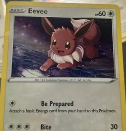 Pokemon - Eevee SWSH: Sword & Shield Promo Cards #SWSH127 - Holo - NM - Image 2