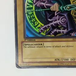 Dark Magician SDY-A006 1st Edition Yu-Gi-Oh TCG Card HP Australian Print - Image 4