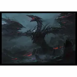 Yu-Gi-Oh Red-Eyes Black Dragon doujin Card Sleeve Protector - Image 1