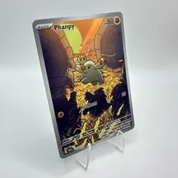 Pokemon Phanpy 205/191 Surging Sparks Illustration Rare IR Holo TCG Card - Image 2