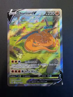 Charizard V 260 Sword & Shield Promo Pokemon Card - Image 1
