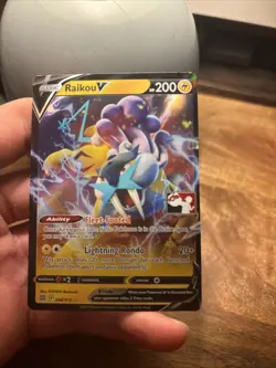 Raikou V Ultra Rare 048/172 Prize Pack Series Cards Pokemon TCG - Image 1