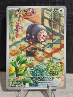 Lechonk 209/197 Sv03: Obsidian Flames Holo Pokemon Card NM - Image 1