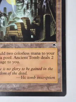 Ancient Tomb: 1997 Magic the Gathering - Tempest Regular NM BB - Image 4