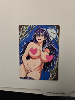 MTG Forest, Alter Hex Maniac Waifu, Hand Painted by BAZAYO 18+ Custom Art - Image 1