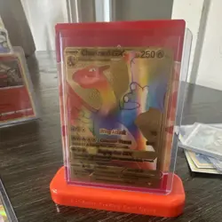 Pokemon Charizard GX Rainbow Rare Holo SM-Burning Shadows 150/147 GX Card - Image 1