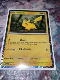 McDonald's Pikachu Holo Pokemon TCG Card 002/0152024 Promos - Image 2