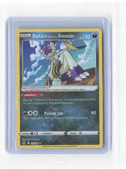 #Radiant Hisuian Sneasler #123/196 Radiant Rare Near Mint or Better Pokemon - Image 1