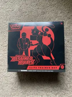 Pokemon TCG: S&V Destined Rivals Factory Sealed Elite Trainer Box - Image 1
