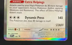 Hop's Snorlax Pokemon Journey Together Staff Promo #184 - Image 4