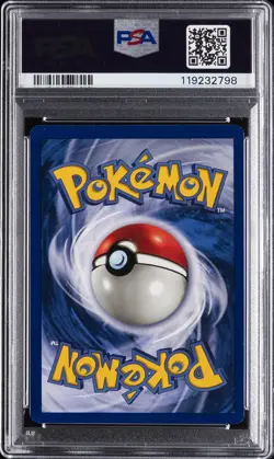 1999 POKEMON GAME 1ST ED-SHADOWLESS #8 MACHAMP-HOLO PSA 8 - Image 2