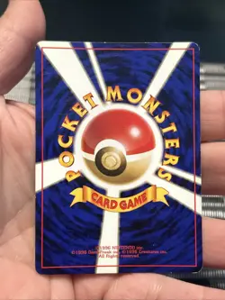Pokemon TCG Mr. Mime Holo Jungle #122 JAPANESE- LP/ MP+ With Swirl - Image 5