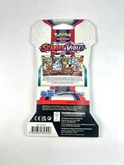 Pokemon Scarlet and Violet Booster Pack Sleeved Sealed New Base Set SV Koraidon - Image 2