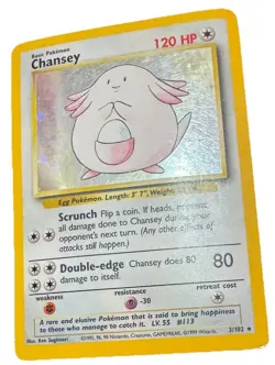 🔥 Chansey 3 Poliwrath 15 Nidoking 11 & Pidgeot 14 Holo 1999 WOTC Pokemon Lot - Image 2