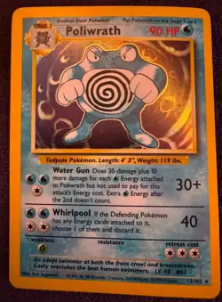 🔥 Chansey 3 Poliwrath 15 Nidoking 11 & Pidgeot 14 Holo 1999 WOTC Pokemon Lot - Image 4