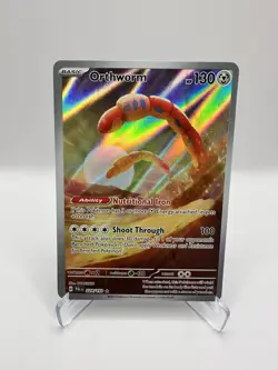 Orthworm 224/193 Sv02: Paldea Evolved Holo Pokemon Heavily Played - Image 1