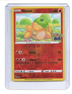 Numel (Peelable Ditto) 013/078 Pokemon GO Reverse Holo - Image 1