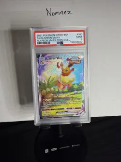 Pokemon 2021 Flareon VMAX SWSH180 Flareon Vmax Premium Collection Promo PSA 9 - Image 1