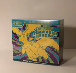Pokemon TCG Mega Evolution Ascended Heroes Elite Trainer Box Factory Sealed New - Image 1