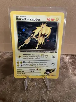Pokemon Rocket’s Zapdos 15/132 Holo LP Gym Challenge - Image 2