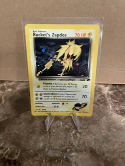 Pokemon Rocket’s Zapdos 15/132 Holo LP Gym Challenge - Image 4